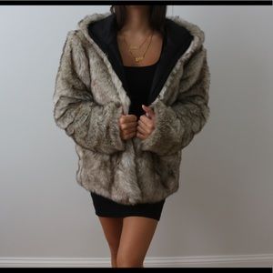 Faux Fur Jacket